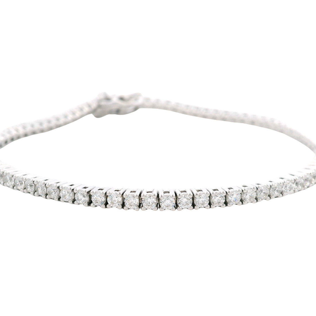 925YG TENNIS CZ BRACELET