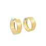14 KY PLAIN DOME HOOP EARRINGS
